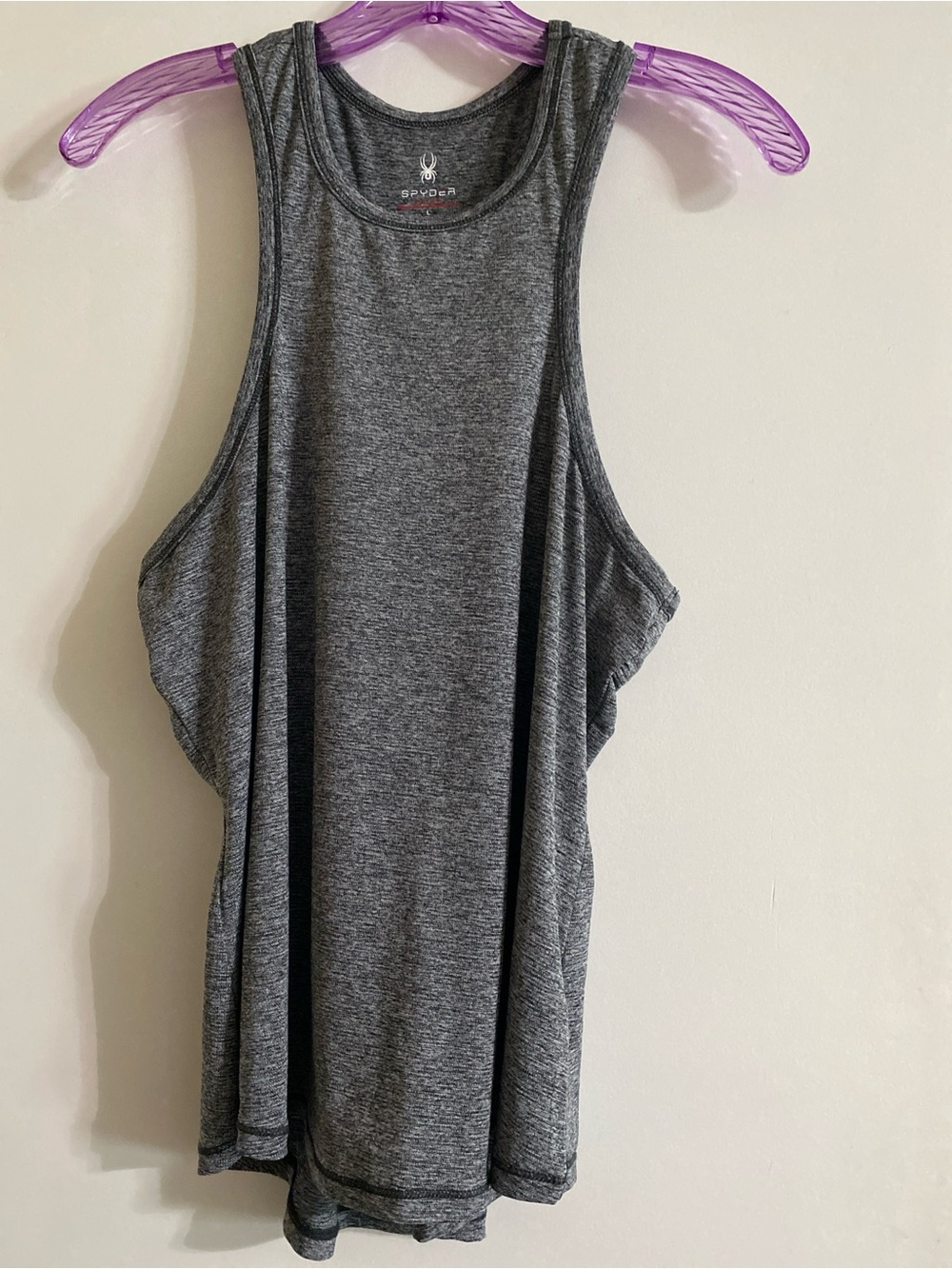Spyder Women’s Heather Gray Racerback Tank